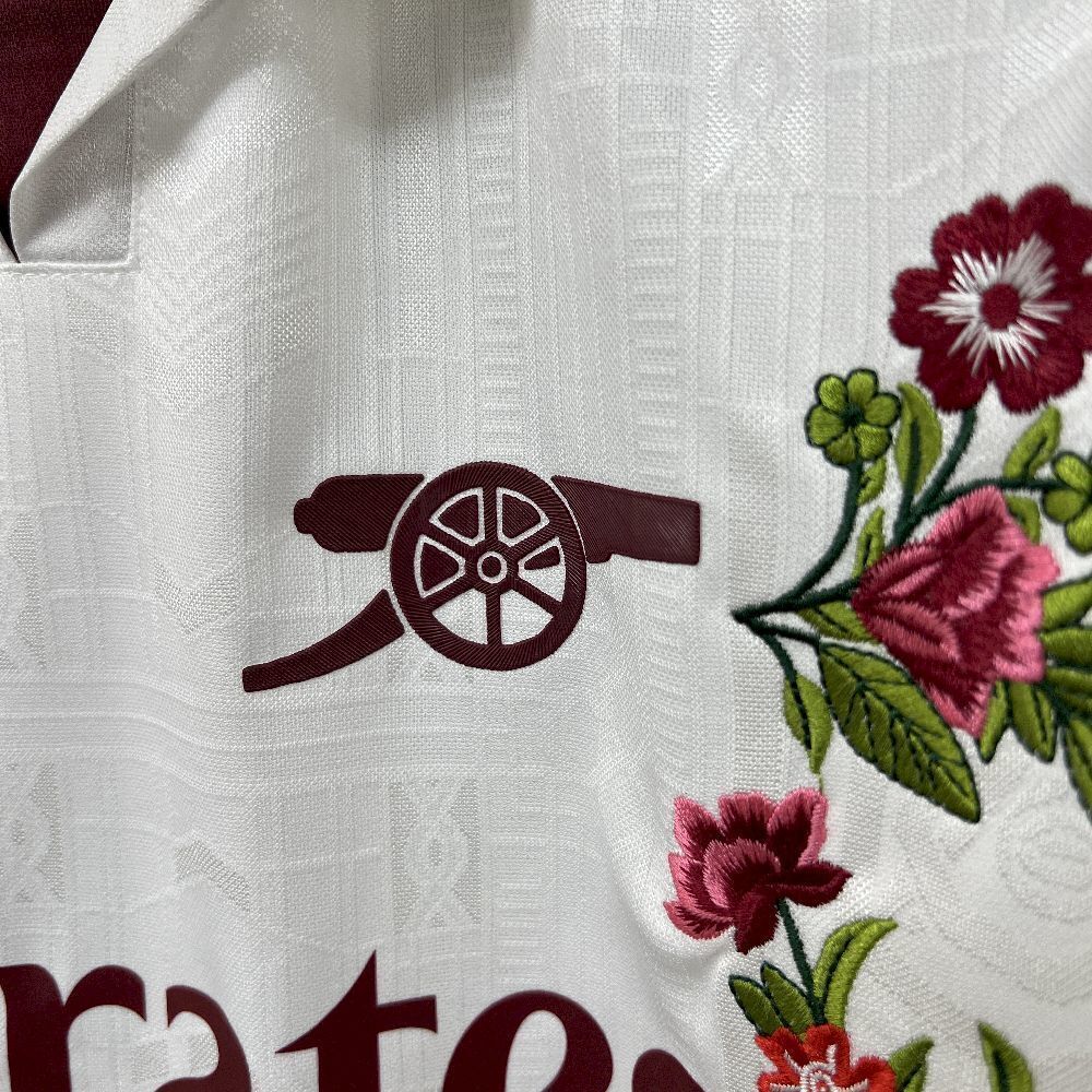 25-26 Arsenal Floral Embroidery