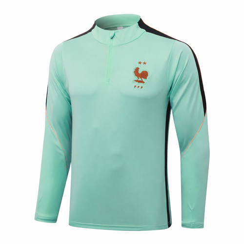 2026 France Mens Kit Adult - Half Zip