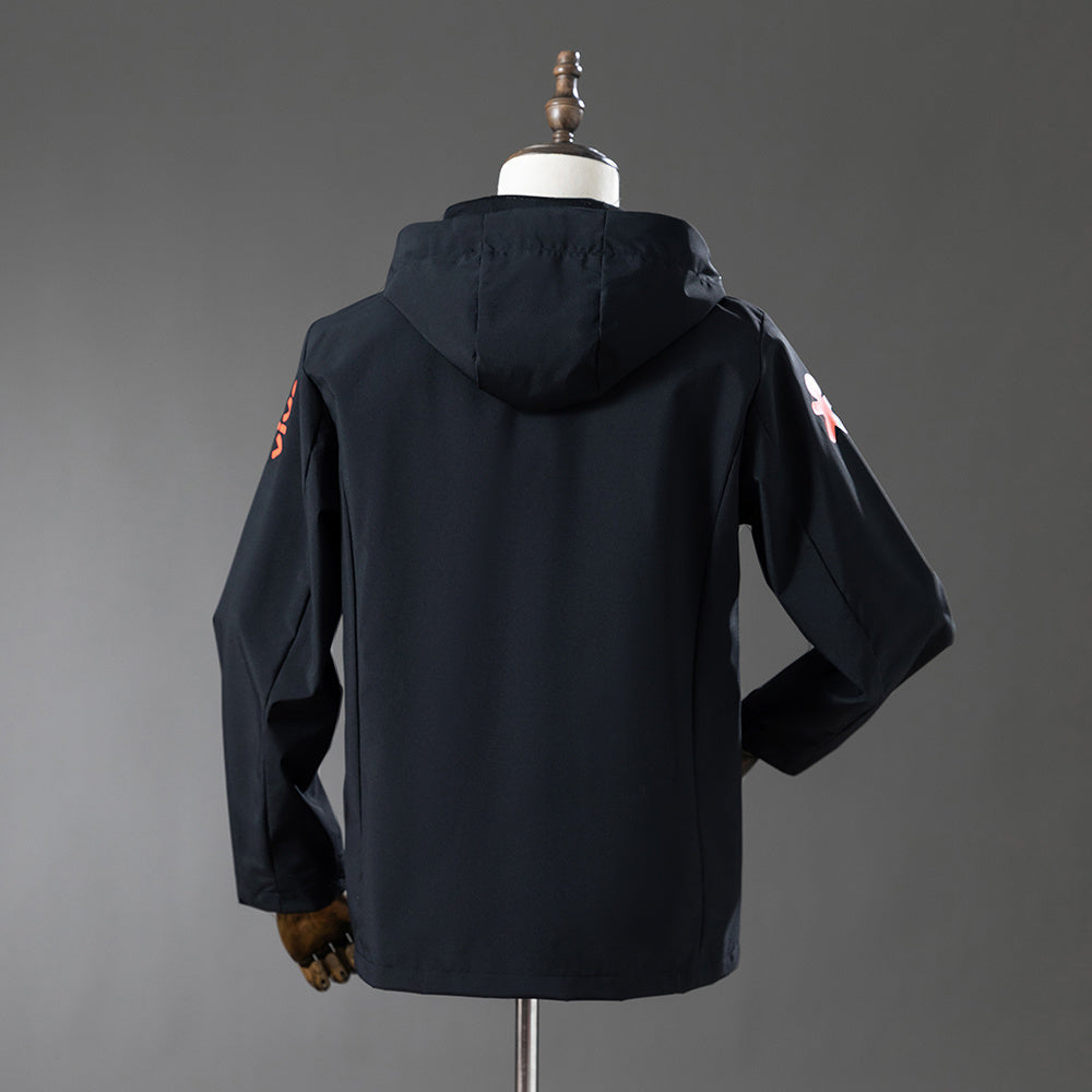 Brazil Windproof Jacket - Black – BAIMANKITS