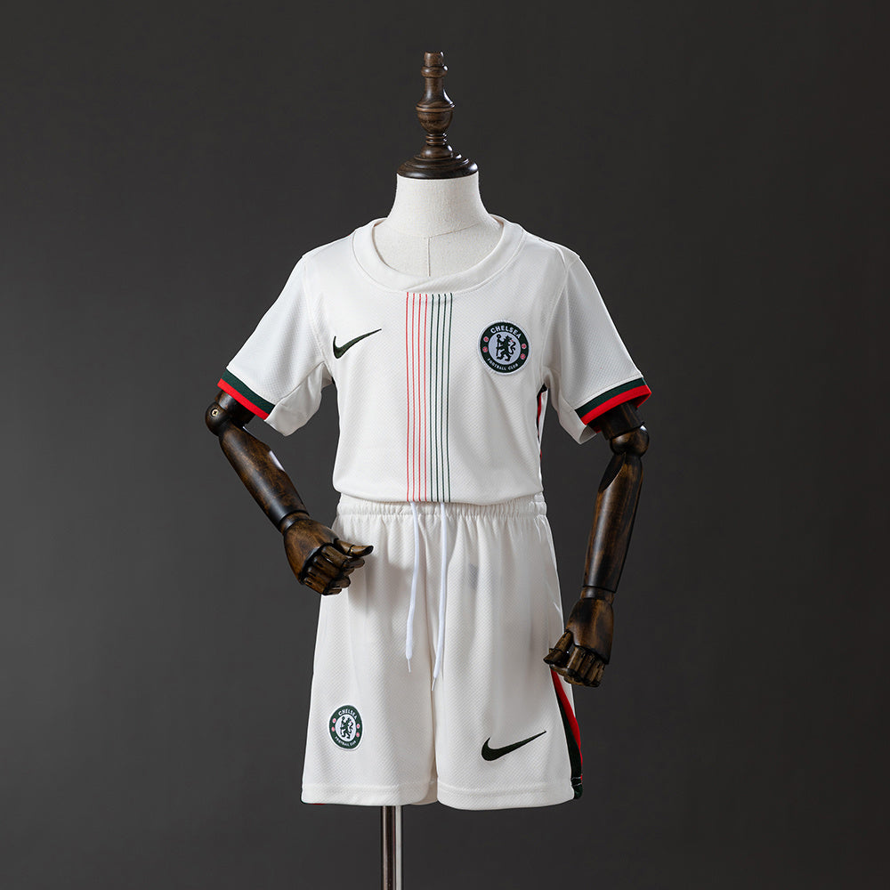 Chelsea  サッカーウェア 白 25/26 Kids Chelsea Away – BAIMANKITS
