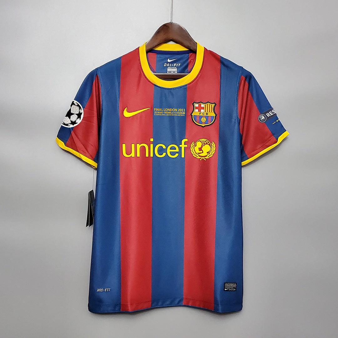Barcelona Home Shirt UCL Final 2010/11