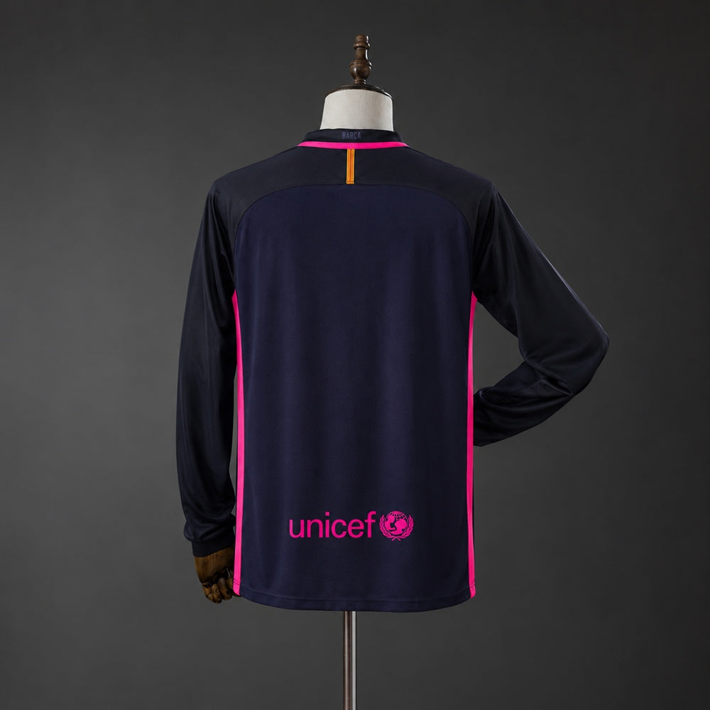 Barcelona 16/17 Away Long-Sleeves Retro