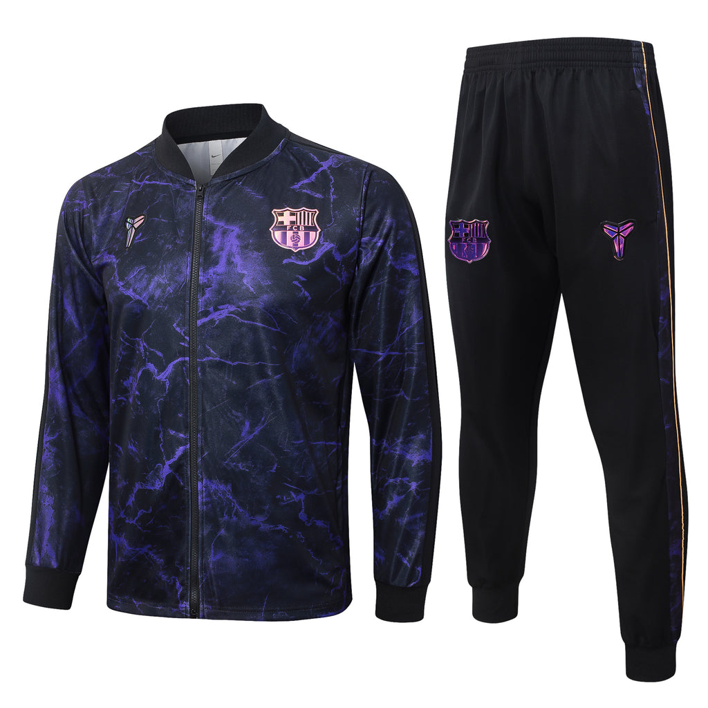 Barcelona Purple Eclipse - Full Zip Tracksuit