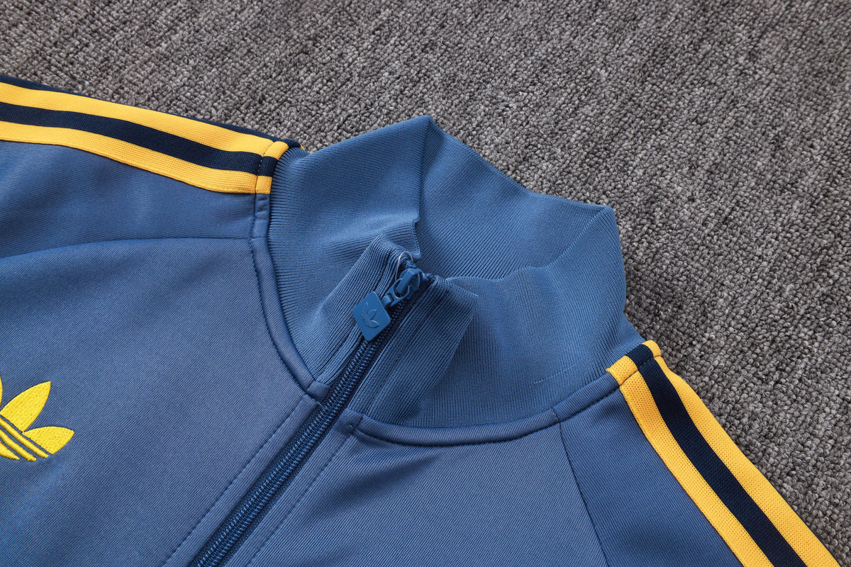Arsenal Heritage Blue - Full Zip  Tracksuit