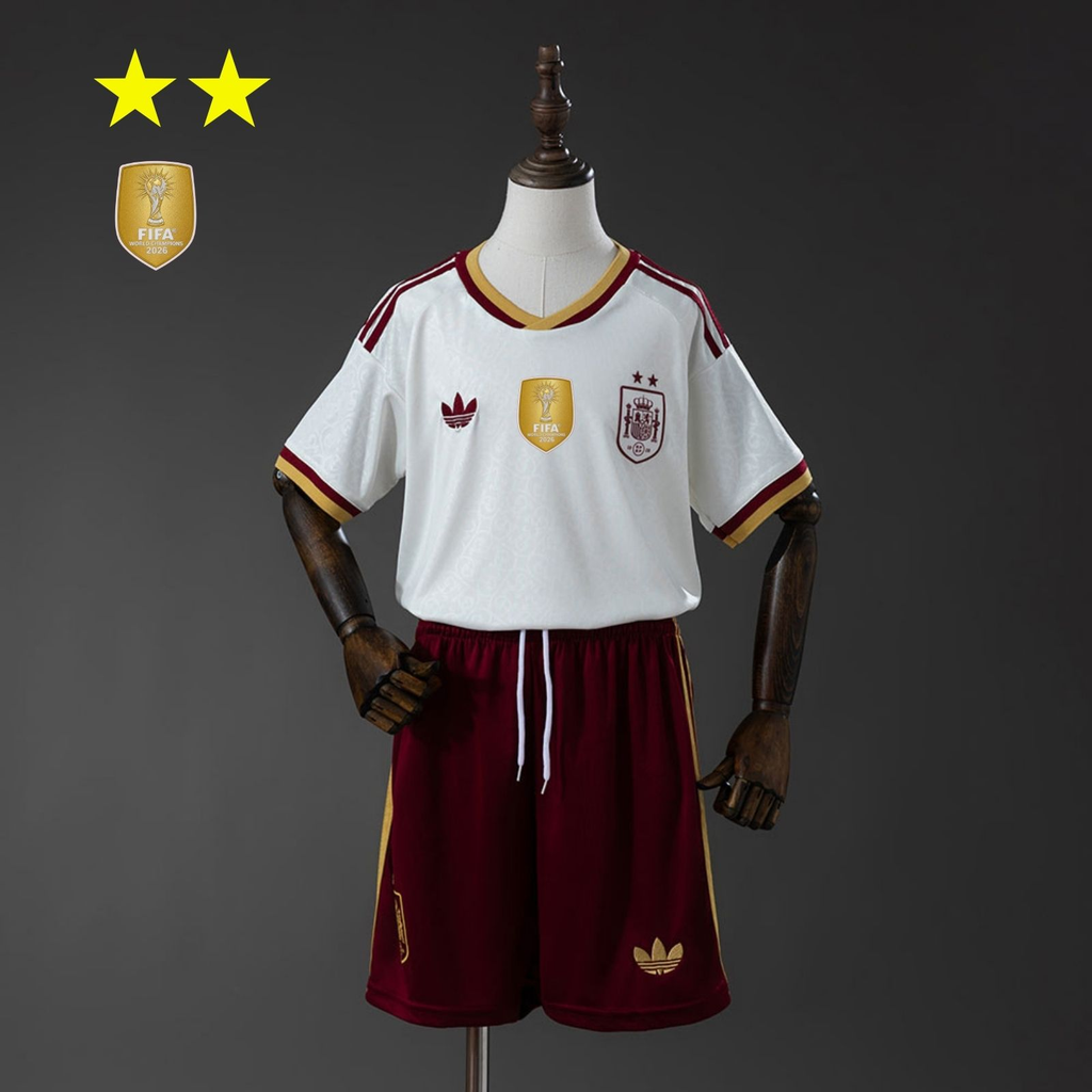 Spain 2026 Away 2-Star Champion Edition Kids