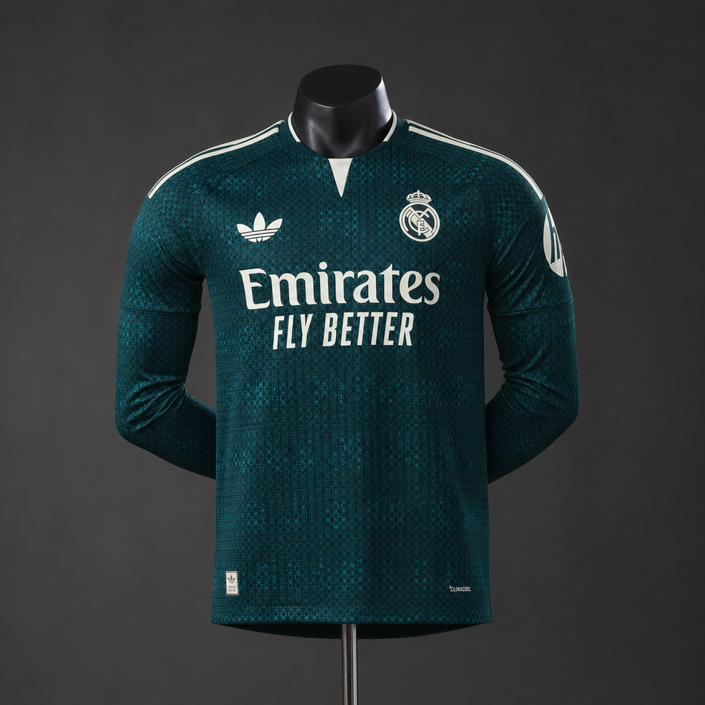 Real Madrid 26/27 Away Player Version Long Sleeved