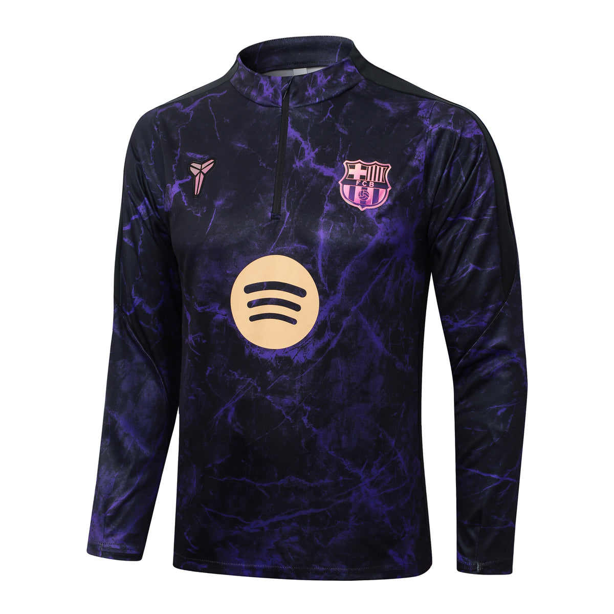 Barcelona Purple Eclipse - Half Zip Tracksuit