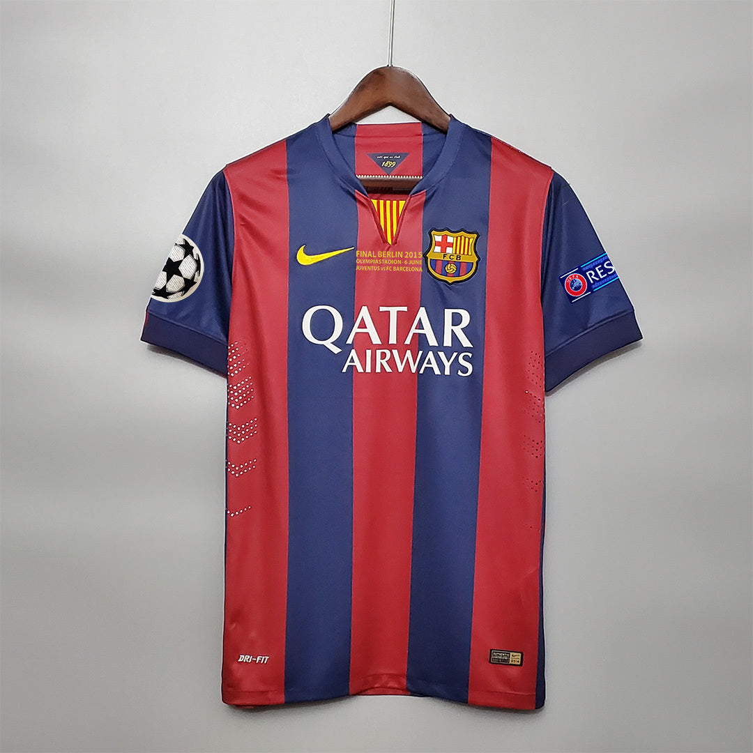 Barcelona Home Shirt UCL Final 2014/15