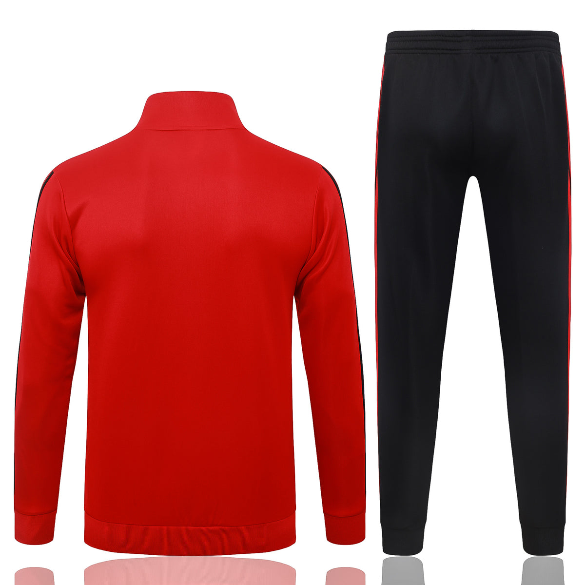 Manchester United x adidas Essentials Colourblock Doubleknit - Full Zip  Tracksuit