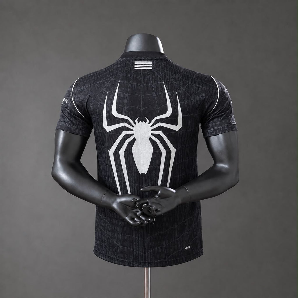 26-27 Barcelona x SpiderMan Black - Player Version