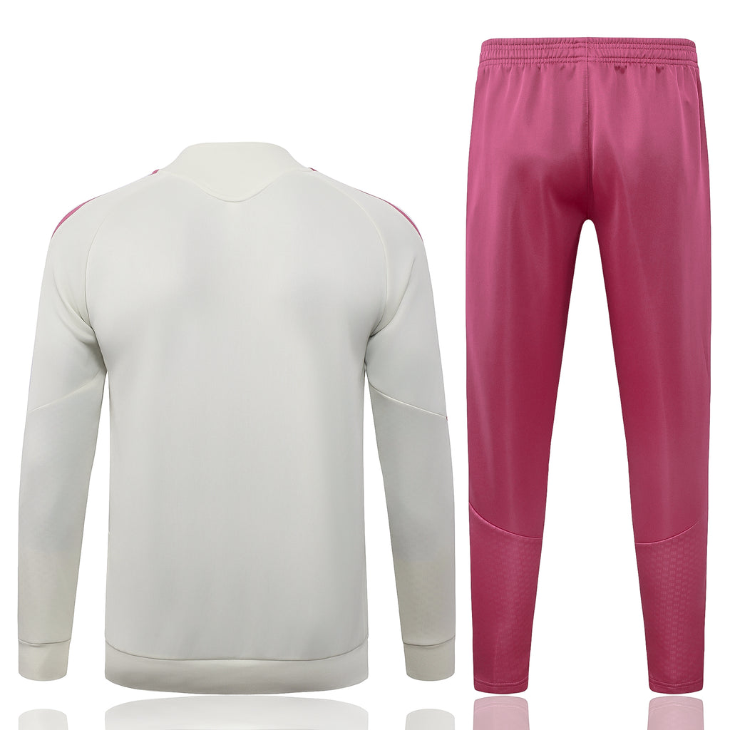 Real Madrid Pink Strike - Full Zip Tracksuit