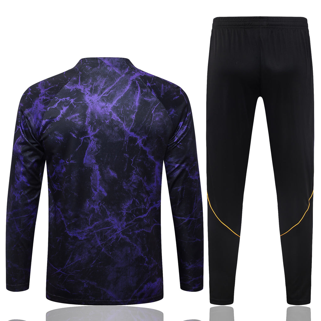 Barcelona Purple Eclipse - Half Zip Tracksuit