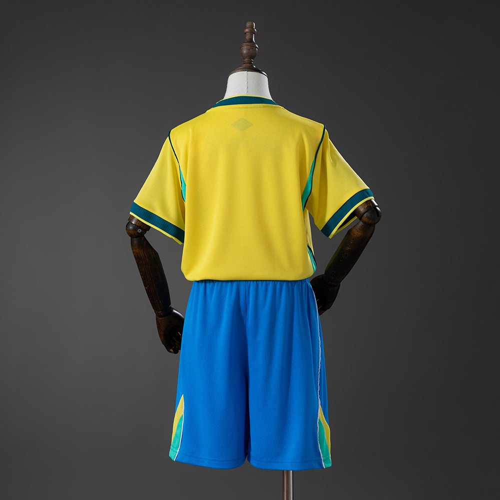 Brazil 2026 Home Kids Kit Jersey
