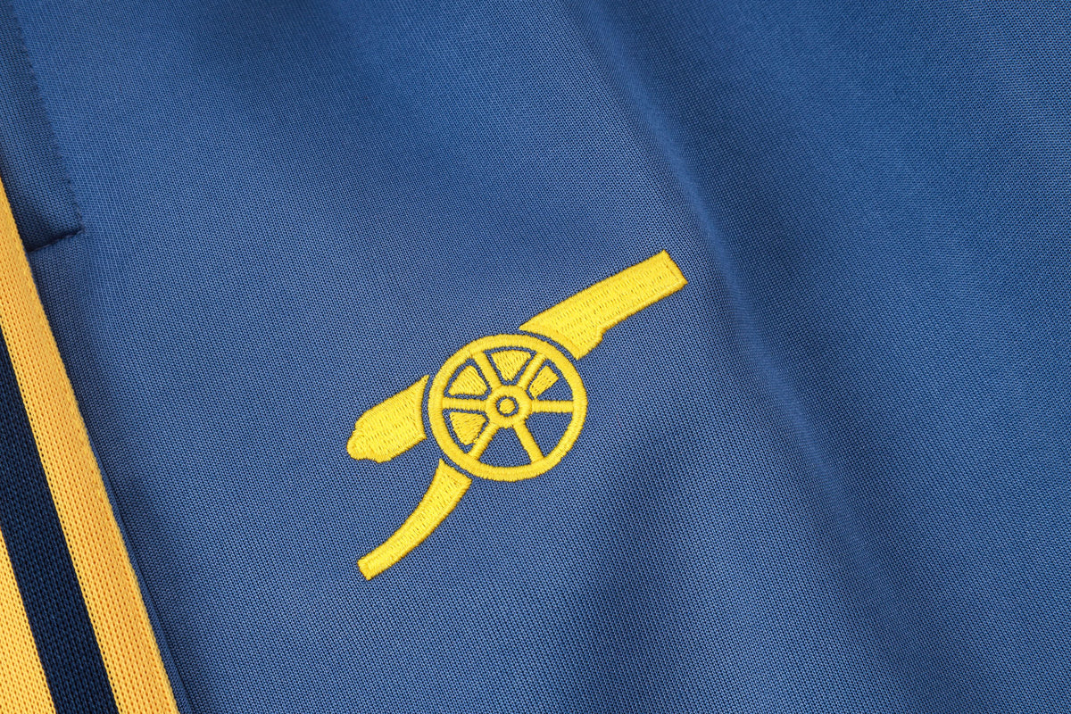 Arsenal Heritage Blue - Full Zip  Tracksuit