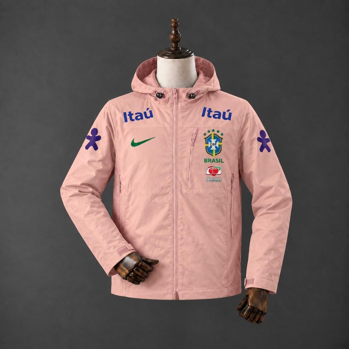 Brazil Windproof Jacket - Pink