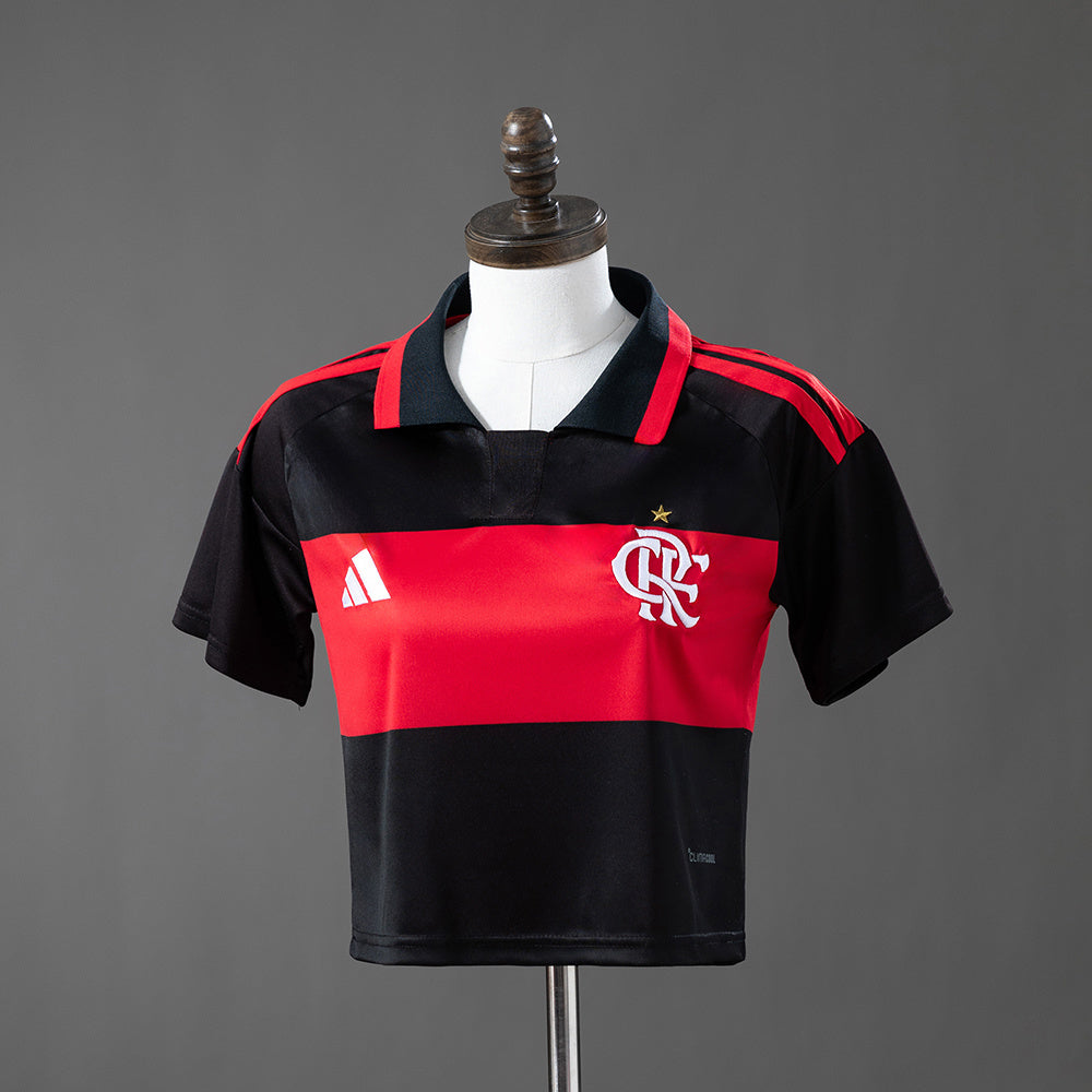Flamengo 26/27 Home Women's Crop Top Style