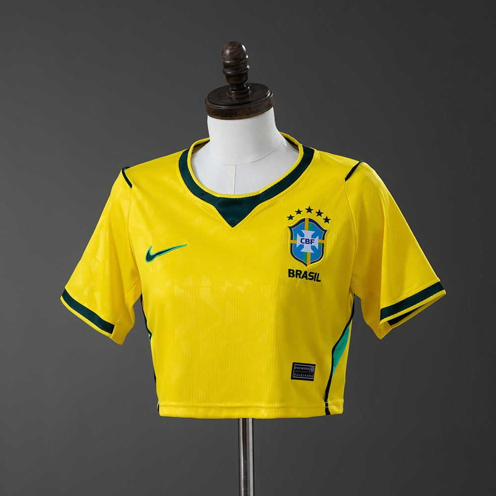 Brazil 2026 Home Women's crop top
