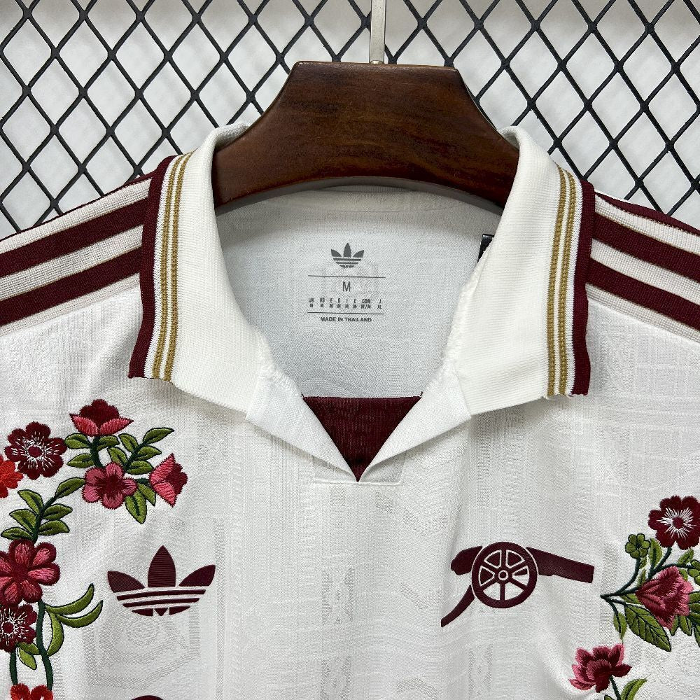 25-26 Arsenal Floral Embroidery