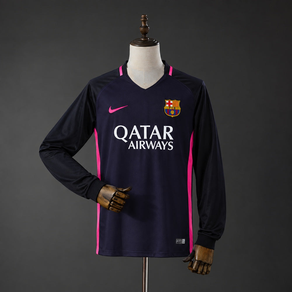 Barcelona 16/17 Away Long-Sleeves Retro