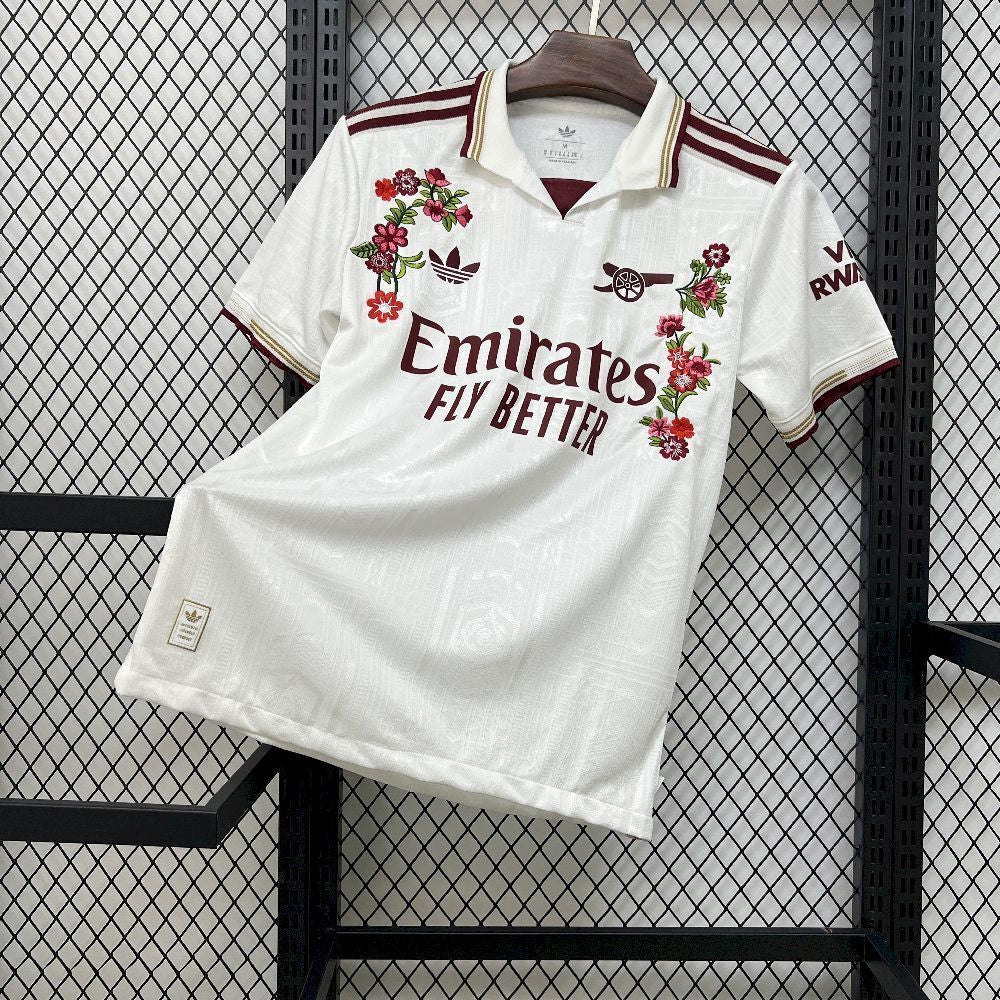 25-26 Arsenal Floral Embroidery