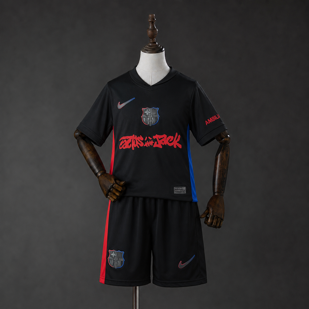 24/25 kids Barcelona away