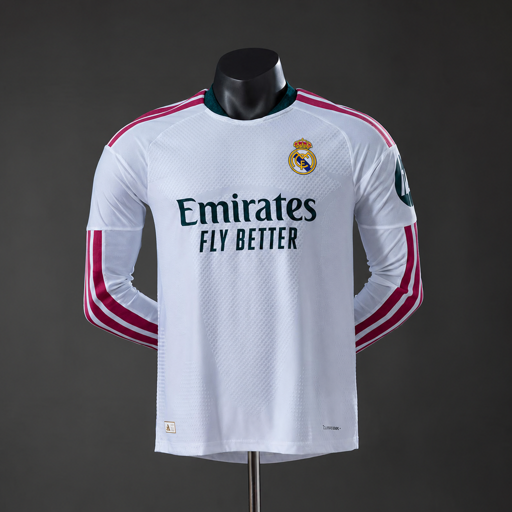 Real Madrid 26/27 Home Player Version Long Sleeved