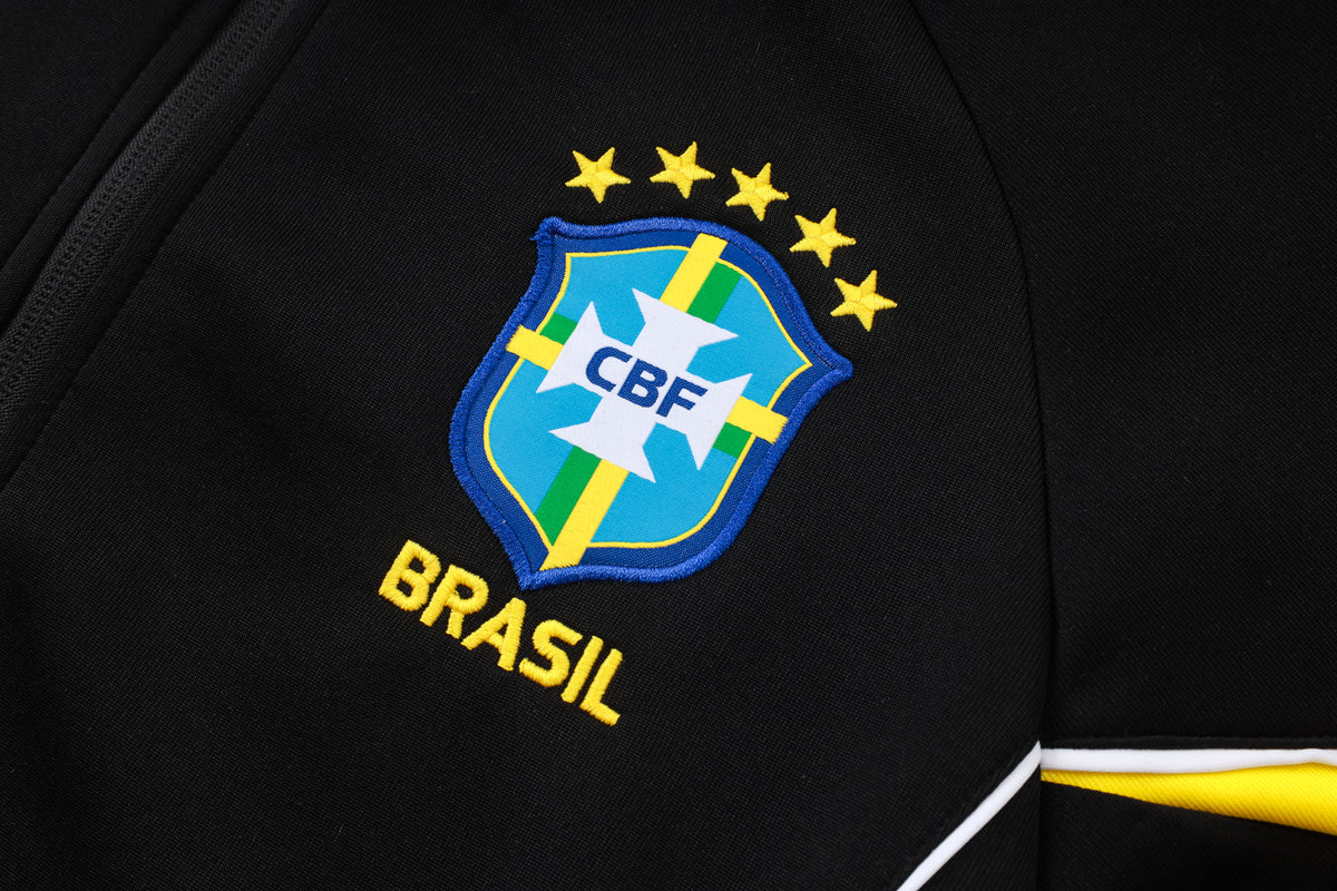 Brazil Black Gold Elite - Full Zip Tracksuit