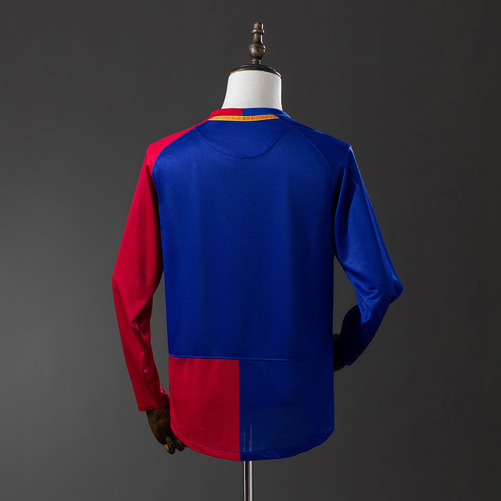 Retro long sleeves Barcelona 08/09 Champions League