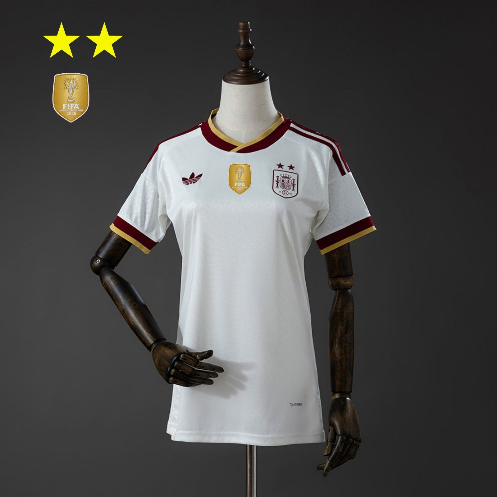 Spain 2026 Women's Away 2-Star Champion Edition
