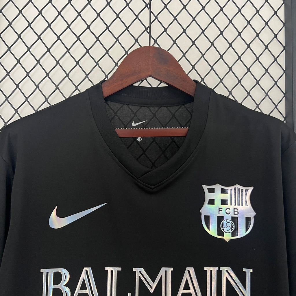 24/25 Barcelona X Balmain Black