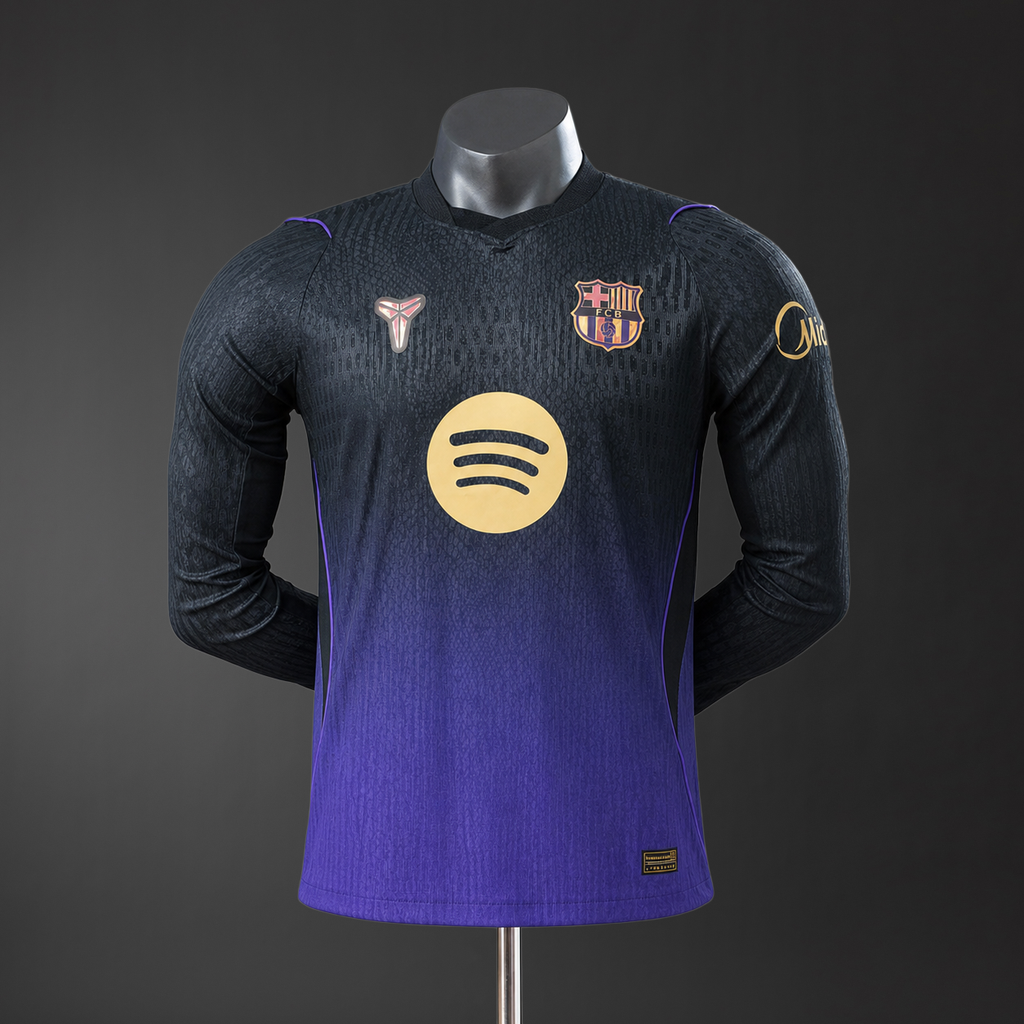 Barcelona x Kobe Bryant 26/27 Away Player Version Long Sleeve