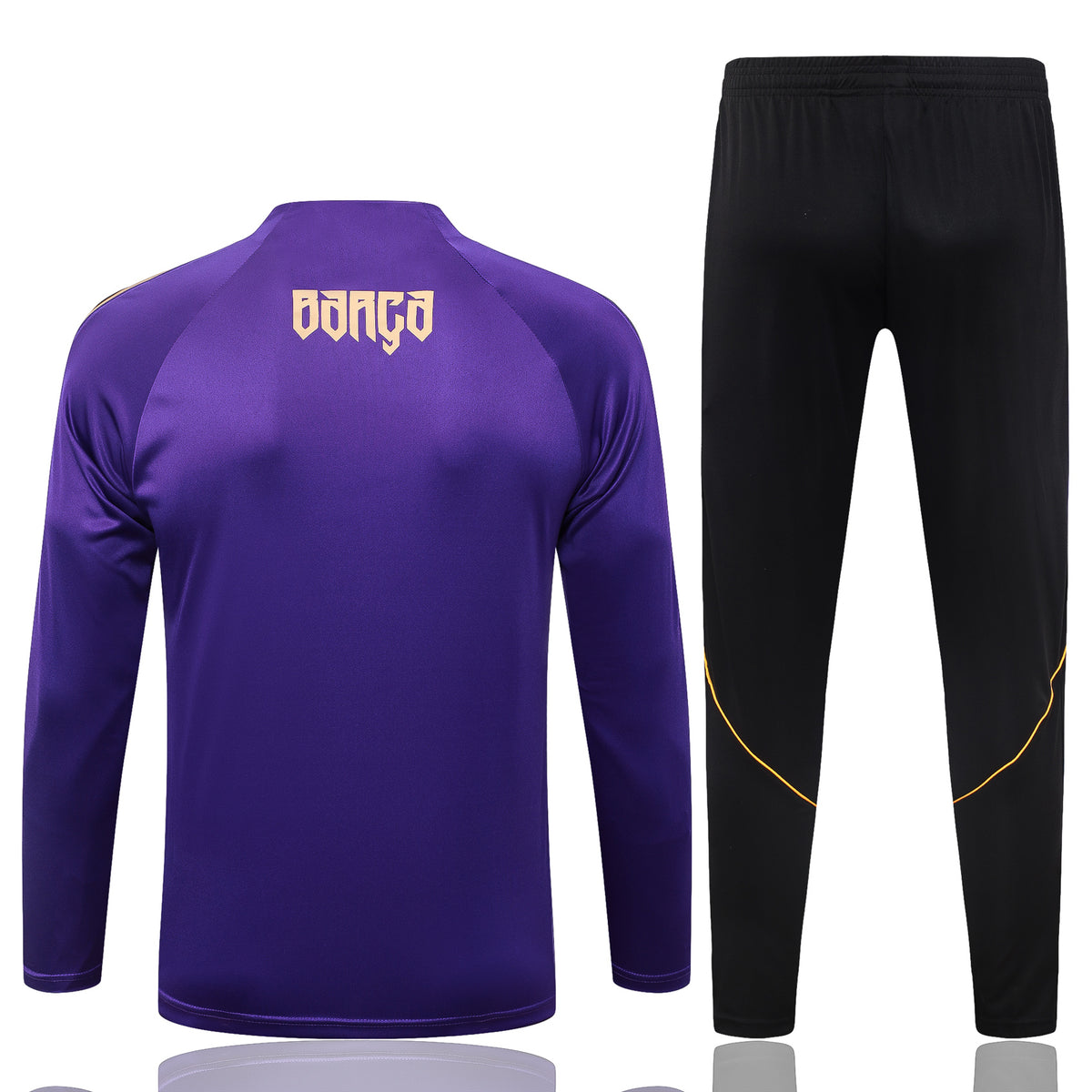 Barcelona Purple Gold - Half Zip Tracksuit