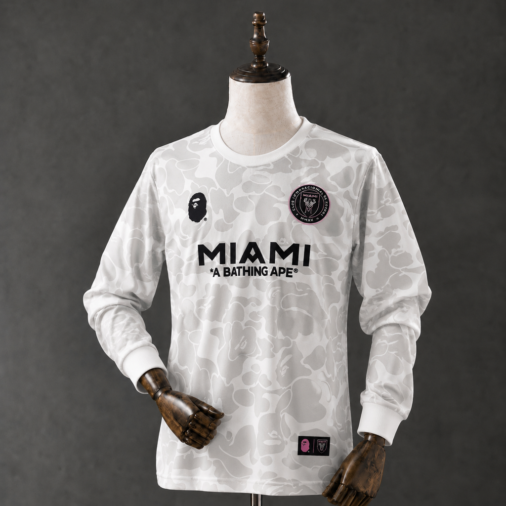 Inter Miami x Bape Long Sleeve