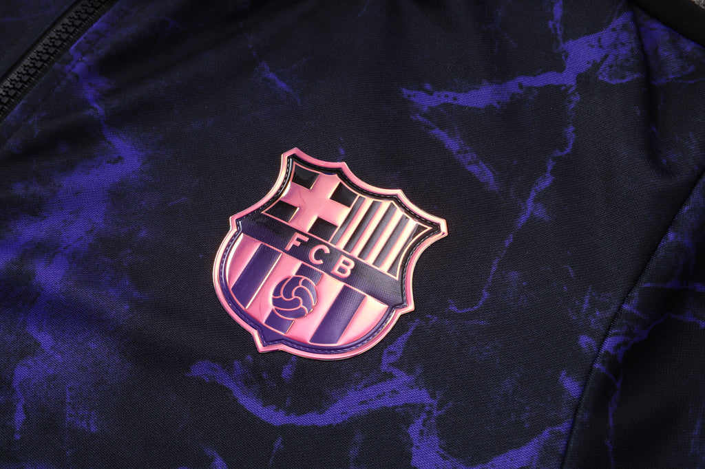Barcelona Purple Eclipse - Full Zip Tracksuit