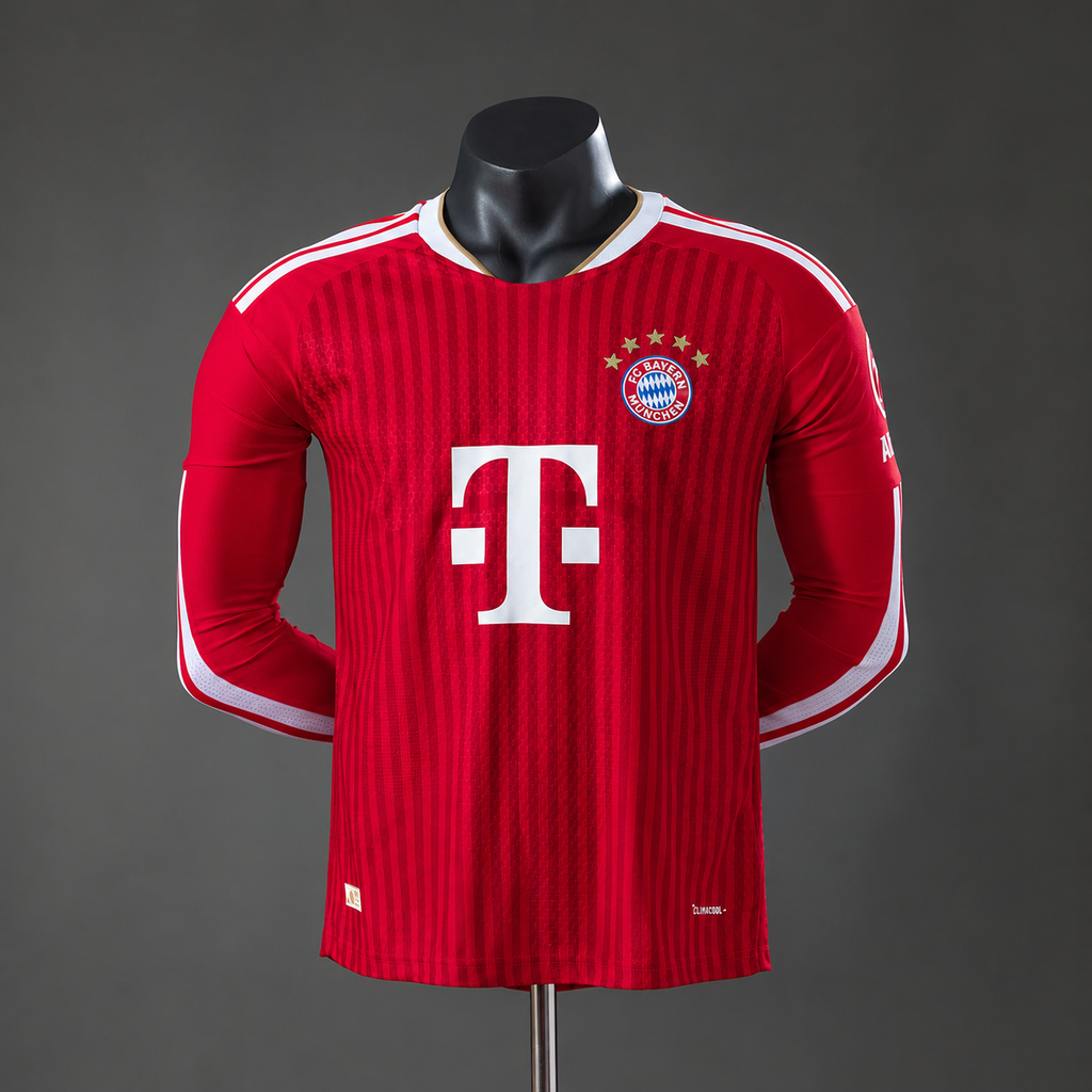 Bayern Munich 26/27 Home Player Version Long Sleeved