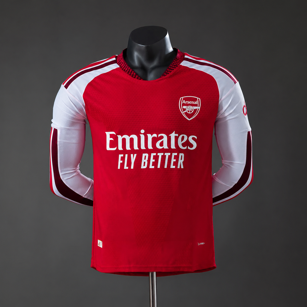 Arsenal 26/27 Home Player Version Long Sleeved