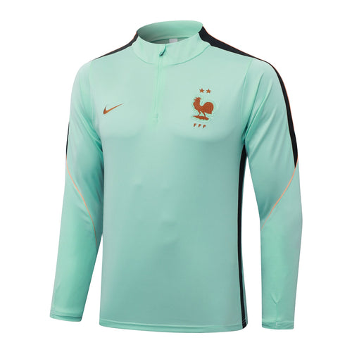 2026 France Mens Kit Adult - Half Zip