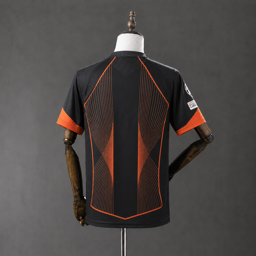 Barcelona Orange Black