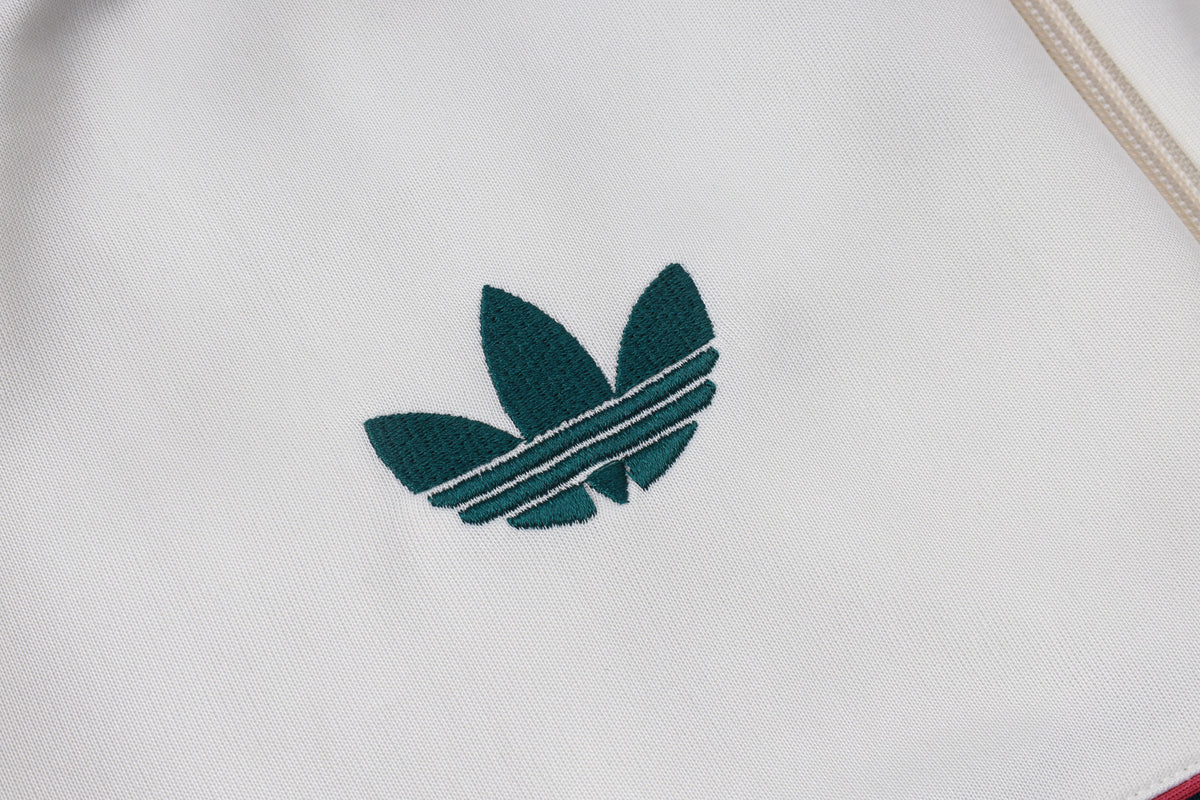 Real Madrid Teal & White -  Full Zip  Tracksuit