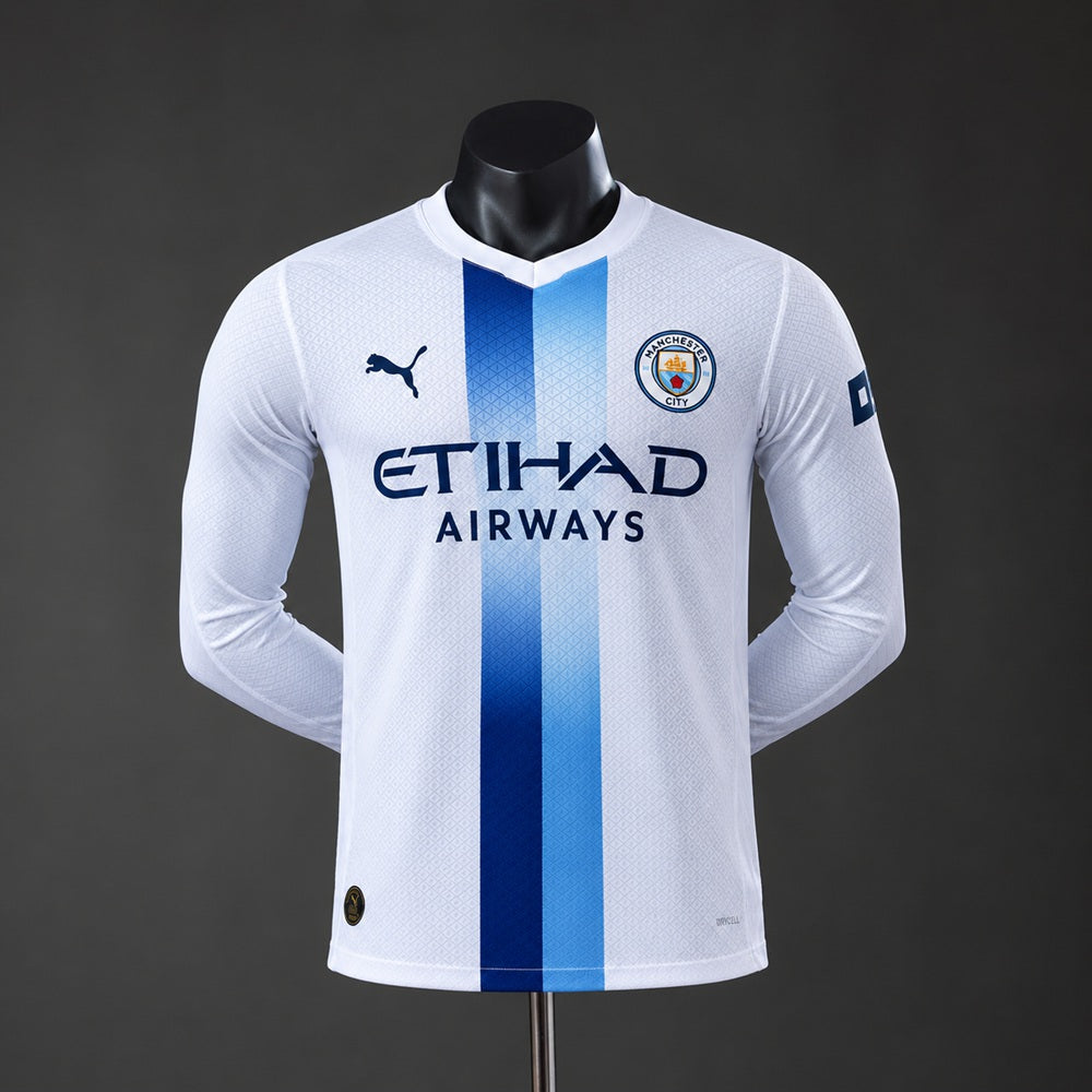 Manchester City 26/27 Away Long Sleeve Jersey Player Version